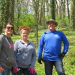 HON volunteers Nicole Holling, Jacque Prentice, and Mark Holling