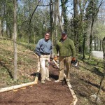 BONPS Board members Parke Brown and Sidney McAlister