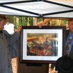 Print of Pyle painting presented by Minnesota