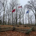 Flag display, Shy's summit